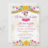 シエスタの時間はない、フィエスタしよう！お誕生日フィエスタ 招待状 (正面)