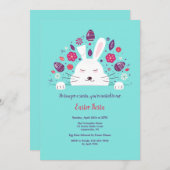 シエスタイースターバニー招待状 招待状 (正面/裏面)