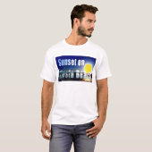 シエスタビーチサンセットTシャツ Tシャツ (正面フル)