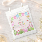 シエスタフィエスタメキシコの最初の誕生日に時間がない フェイバーバッグ (クリップ留めされた状態)