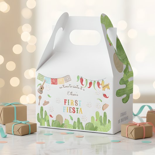 シエスタフィエスタメキシコの最初の誕生日に時間がない フェイバーボックス