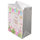 シエスタフィエスタメキシコの最初の誕生日に時間がない ミディアムペーパーバッグ (正面アングル)