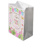 シエスタフィエスタメキシコの最初の誕生日に時間がない ミディアムペーパーバッグ (裏面アングル)