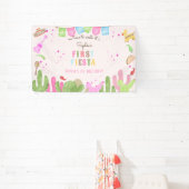 シエスタフィエスタメキシコの最初の誕生日に時間がない 横断幕 (インサイチュ)