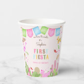 シエスタフィエスタメキシコの最初の誕生日に時間がない 紙コップ (正面)