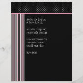 シエスタモーテルのチラシ チラシ (裏面)