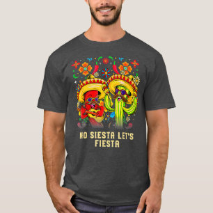 シエスタレッスメキシコおもしろいユーモアのメキシコ Tシャツ