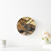 シエスタ時間 ラウンド壁時計 (ホーム)