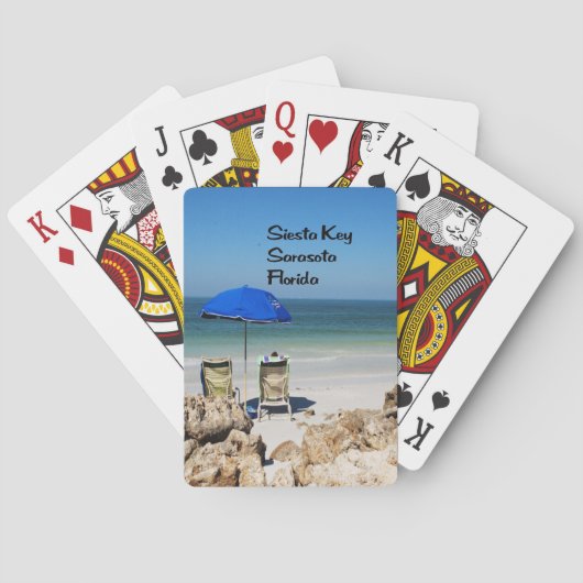 シエスタ鍵サラソタフロリダ トランプ (裏面)