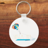 シエスタ鍵ビーチパラセーリング キーホルダー (正面)