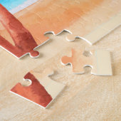 シエスタ鍵フロリダウォーター色お土産FLヴィンテージ ジグソーパズル (側面)