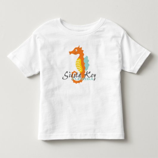 シエスタ鍵フロリダボーイズseahorse tee トドラーTシャツ (正面)