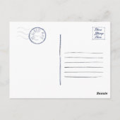 シエスタ鍵フロリダヴィンテージお土産FLレトロビーチ ポストカード (裏面)