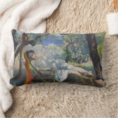 シエスタ(ジアンネ地中海のガーデン) ランバークッション (ブランケット)