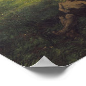 シエスタ、1889年 ポスター (角)