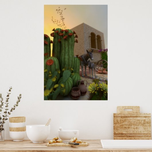 シエス静かタ ポスター (キッチン)