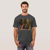 シエナのカタリナの神秘的な聖体拝領 Tシャツ (正面フル)