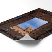 シエナのマンジャの塔 ポスター (角)