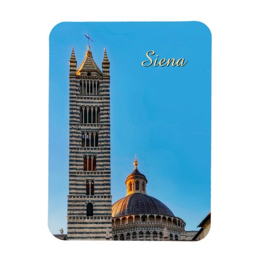 シエナの景観 イタリア旅行 マグネット (縦)