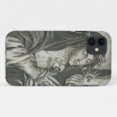 シエナの聖カタリナ磔刑アートノワール信仰 Case-Mate iPhoneケース (裏面(横))