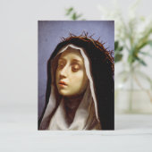 シエナの聖カトリーナ 招待 サンキューカード (スタンド正面)