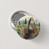 シエナの聖カトリーナ 缶バッジ (正面&裏面)