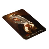 シエナの聖カトリーナ（Franceschini）垂直 マグネット (右側)