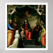 シエナの聖キャサリンと～との神秘的な結婚 ポスター (正面)