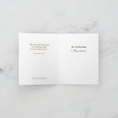 シエナの聖キャサリン祈が私たちのために カード (内部)