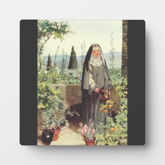 シエナの聖キャサリン フォトプラーク (正面)