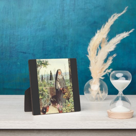 シエナの聖キャサリン フォトプラーク (インサイチュ)