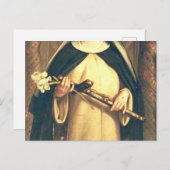 シエナの聖キャサリン ポストカード (正面/裏面)