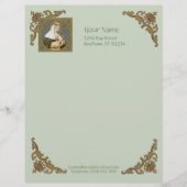 シエナの聖キャサリン(BK 19) (スタイル2、シートA) レターヘッド (正面)