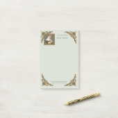 シエナの聖キャサリン(BK 19) (スタイル2) 4"x6" ポストイット (デスク上)