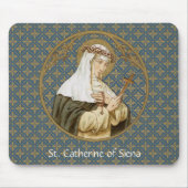 シエナの聖キャサリン(BK 19) マウスパッド (正面)