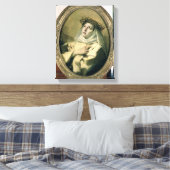 シエナの聖キャサリン, c.1746 キャンバスプリント (インサイチュ (寝室))