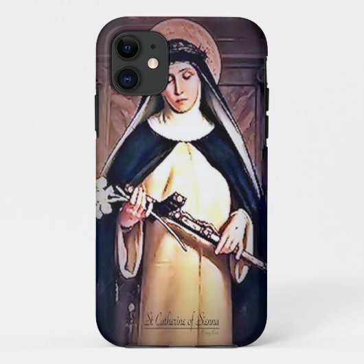 シエナの聖キャサリン Case-Mate iPhoneケース (裏面)