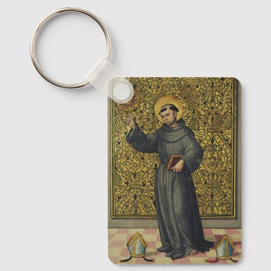 シエナの聖ベルナルディーノ キーホルダー (正面)