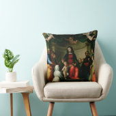 シエナのSt.キャサリンの神秘的な結婚との クッション (椅子)