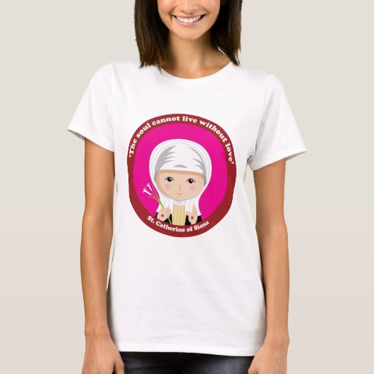 シエナのSt.キャサリン Tシャツ (正面)