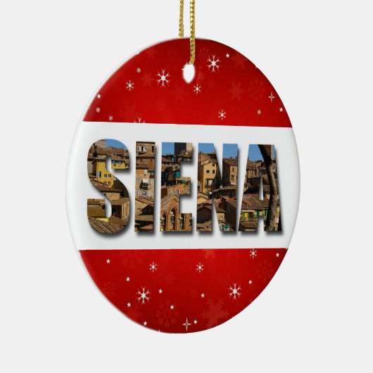 シエナイタリアシティ旅行写真 セラミックオーナメント (右)