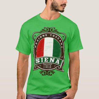 シエナイタリアレトロスタイルデザイン Tシャツ