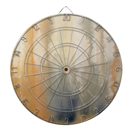 シエナウィルズ水彩抽象芸術 ダーツボード (正面)