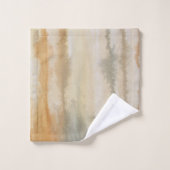 シエナウィルズ水彩抽象芸術 バスタオルセット (ウォッシュタオル)