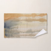 シエナウィルズ水彩抽象芸術 バスタオルセット (ハンドタオル)