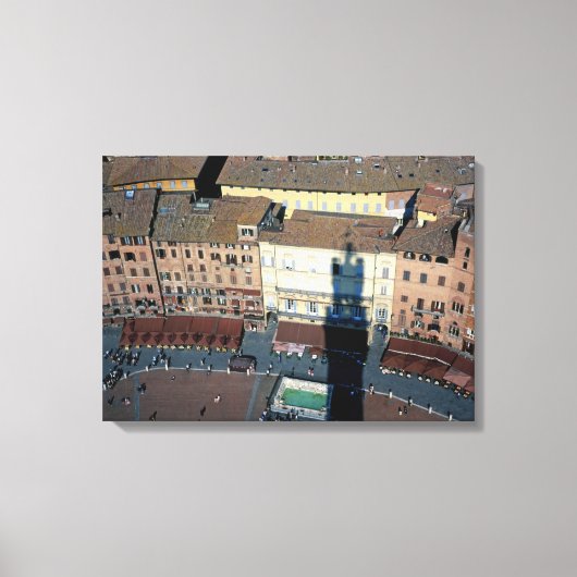 シエナタスカニーイタリア キャンバスプリント (正面)