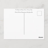 シエナタスカニーイタリア ポストカード (裏面)