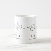 シエナペプチド名mug コーヒーマグカップ (中央)