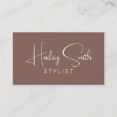 シエナモダンエレガントプロフェッショナル事業 名刺 (正面)