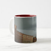 シエナ土- Piazza delカンポ ツートーンマグカップ (正面左)